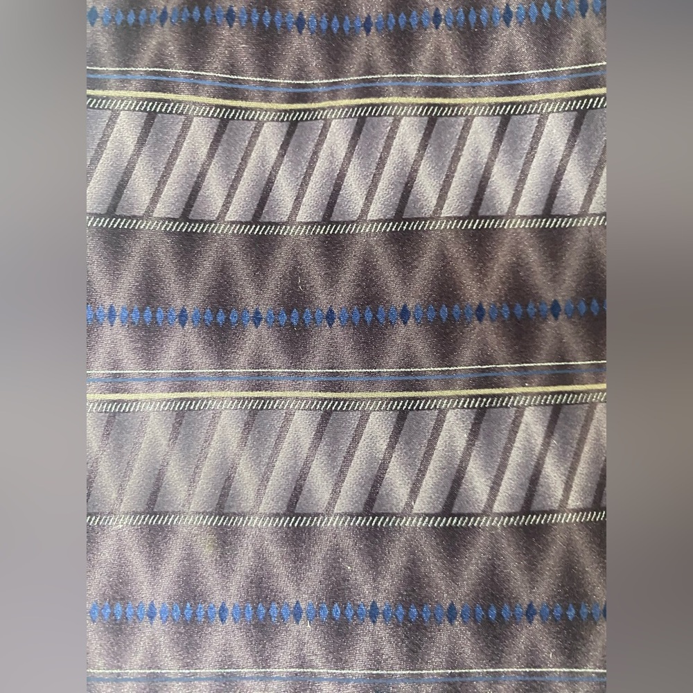 Vintage Murano purple  Silk Tie